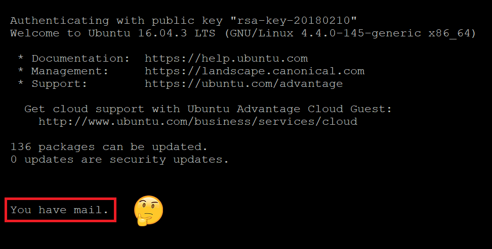 “You have mail” – How to Read Mail in Linux Command Line - Master Hi ...