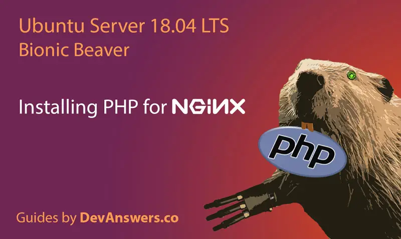 Installing PHP for Nginx on Ubuntu 18.04