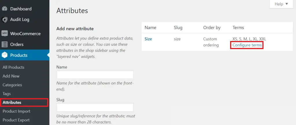WooCommerce custom sort order for attributes and variations