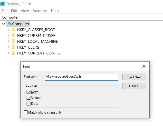 Windows 10 and Linux Samba Problem: "Windows cannot access \\hostname"